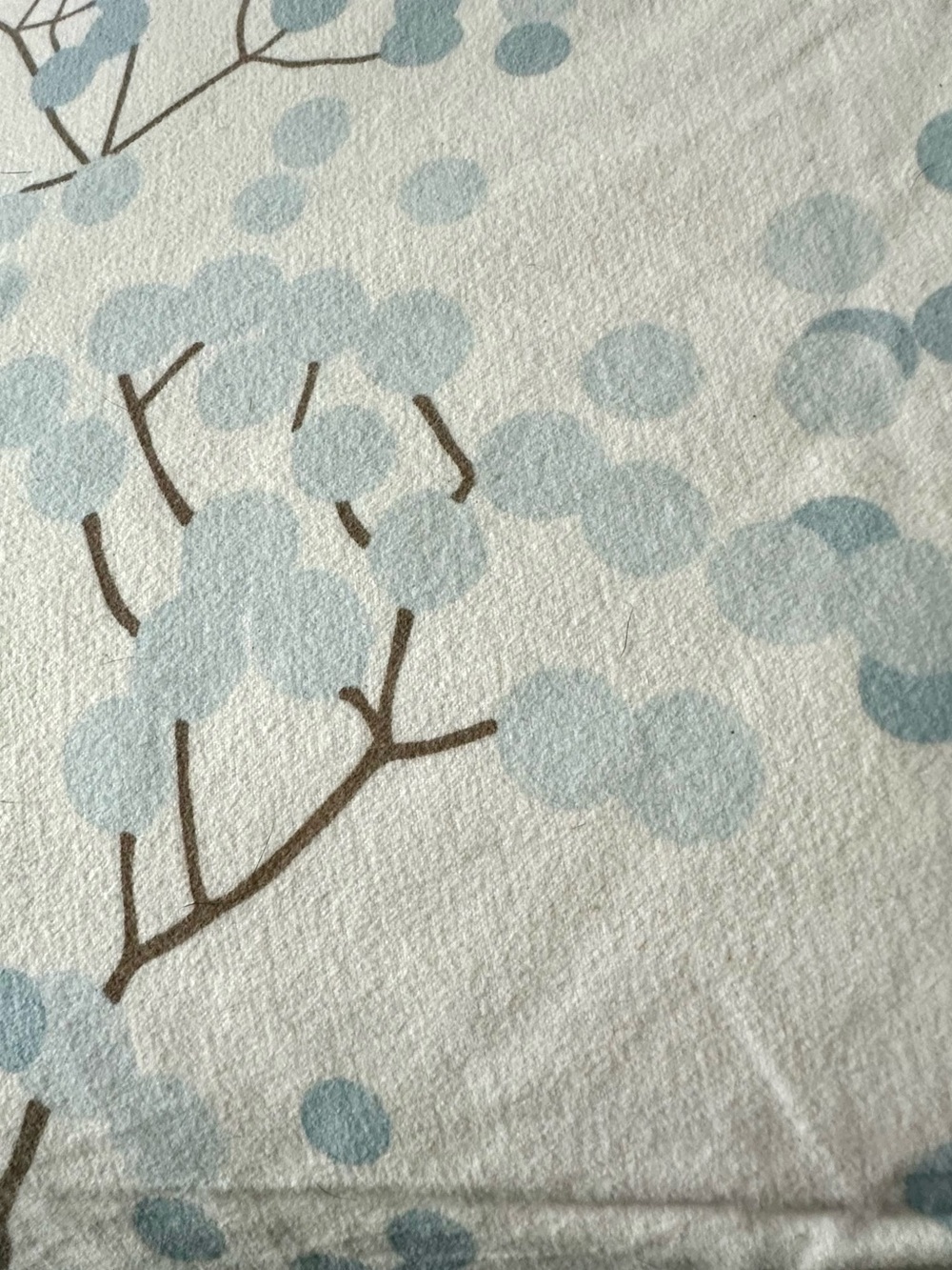 Garnet Hill Bittersweet Supima Cotton Flannel Duvet Cover